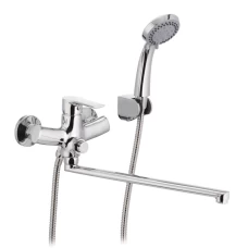 Смеситель для ванны MIXXUS PREMIUM PUSH Chr-006 (перевод. кнопкой) (MI1665)