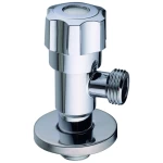 Кран для подключ.сантехприборов Champion VAL-06 1/2x1/2 Chrome (нерж. сталь) (CH6196)