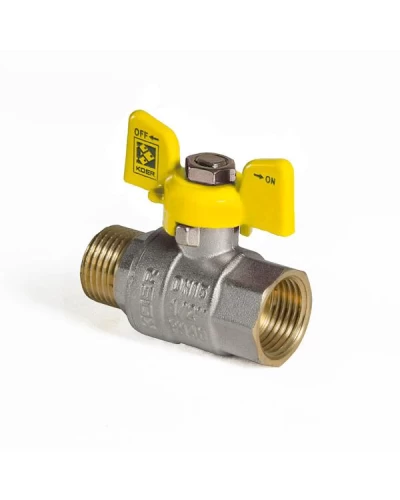 Кран шариковый 1/2" ГШМ ГАЗ (KOER KR.218.G) (KR0036)
