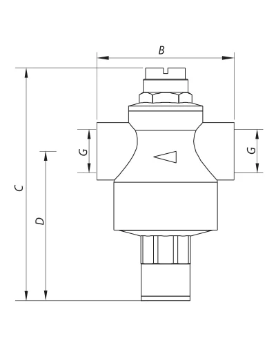 Редуктор давления KOER KR.1251 1/2” (KR2660)