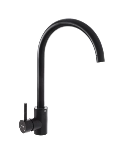 Смеситель кухонный черный MIXXUS SUS 011-2 (SS0003)
