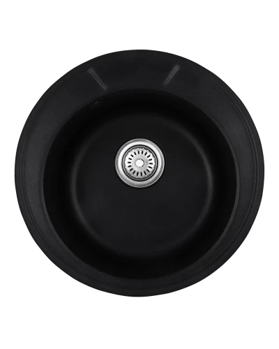 Мийка кухонна HAIBA HB8301-G226 BLACK 490x180 (HB0971)