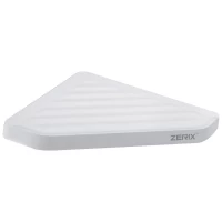 Полочка угловая пластиковая ZERIX A8021 (ZX2815)