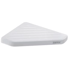 Полочка угловая пластиковая ZERIX A8021 (ZX2815)