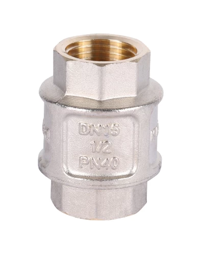 Клапан обратный KOER (никелированный) 1/2" (KOER KR.172.N) (KR2780)