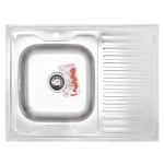Кухонная мойка ZERIX Z8060L-06-160MD (MICRO DECOR) (ZS0603)