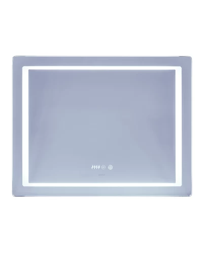 Зеркало Mixxus Style MR03-90x70 (часы, LED-подсветка, антизапотевка) (MI6007)