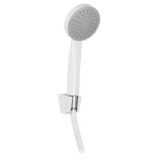 Душевой набор (шланг. лейка. кронштейн) белый ZERIX SHOWER SET-02W (ZX3096)