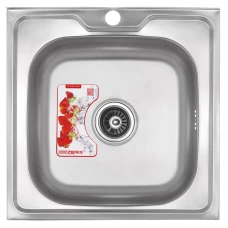 Кухонная мойка ZERIX Z5050-06-160MD (micro decor) (ZS0581)