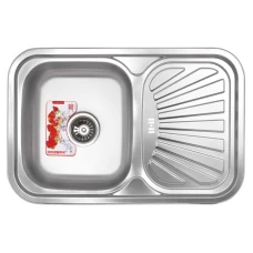 Кухонная мойка ZERIX Z7549-08-180MD (micro decor) (ZS0575)