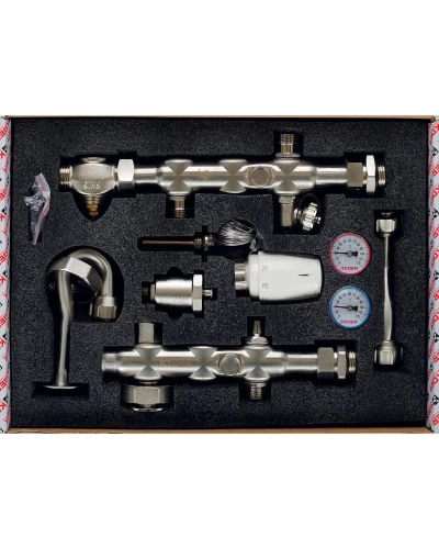 Смесительный узел KOER KR.S1021 (с байпасом) 1" НР SUS304 (KR2955)