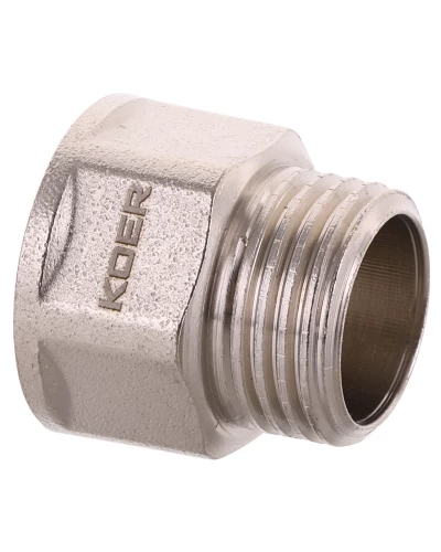 Удлинитель KOER WM.E06-15.WN - 1/2"-15мм (KR3002)