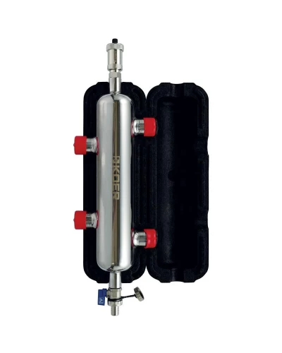 Гидрострелка KOER KR.S1031 2/2 (с воздухоотвод. и дренаж. краном) 1"НР SUS304 (KR2958)