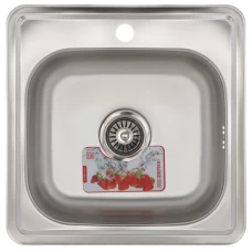Кухонная мойка ZERIX Z4848-06-160E (satin) (ZM0557)