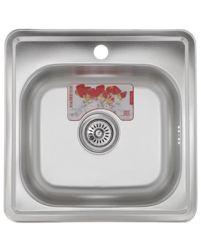 Мийка кухонна ZERIX Z4848-06-160D (decor) (ZM0558)