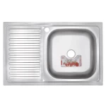 Кухонная мойка ZERIX Z8050R-08-180MD (MICRO DECOR) (ZS0601)