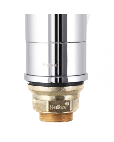 Смеситель для кухни HAIBA MAGIC 555 (15 см) с синей ручкой (HB0672)