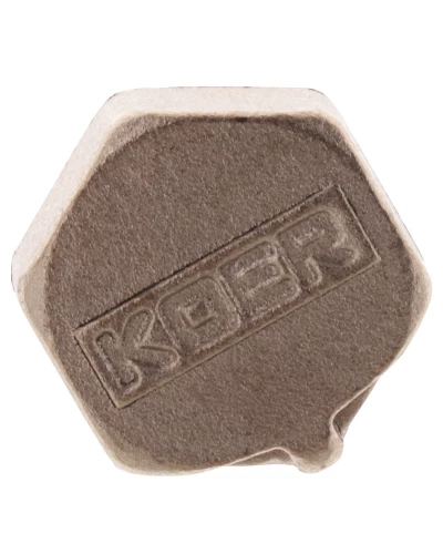 Заглушка полипропиленовая KOER KF.P06F.WN - 1/2'' В (без никеля) (KR3022)