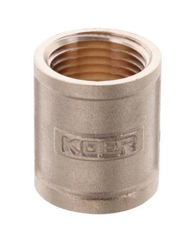 Соединительная муфта KOER KF.C06.WN - 1/2'' (Без никеля) (KR3025)