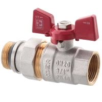 Кран с американкой 3/4" "антипротечка" (KOER KR.227-Gi) (KR0191)