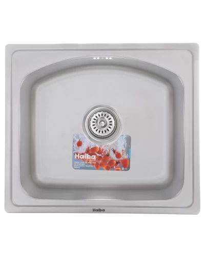 Мойка кухонная HAIBA 48x42 (satin) (HB0531)