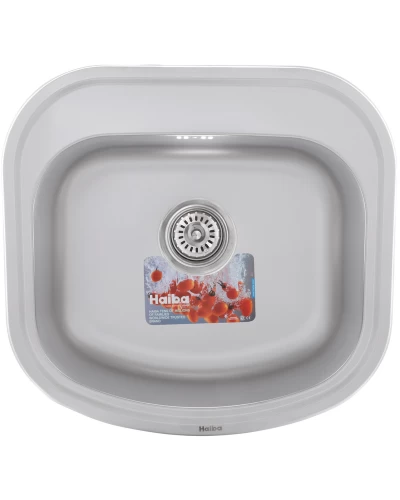 Кухонная мойка HAIBA 49x47 (decor) (HB0535)
