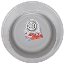 Мийка кухонна HAIBA 490 (satin) (HB0534)