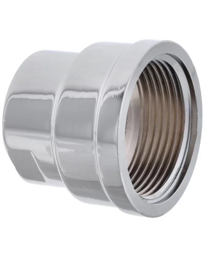 Муфта редукционная 1"х1-1/4" (хром) KOER KF.C1012.CHR (KF0123)