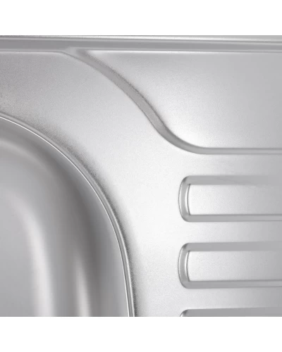 Мойка кухонная HAIBA 65x50 SATIN (HB0555)
