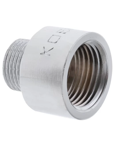 Переходник (коннектор) 3/8"х1/2" (хром) KOER KF.A0406.CHR (KF0137)