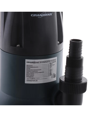 Дренажный насос для грязной воды GRANDFAR GPE750F (GF1089)