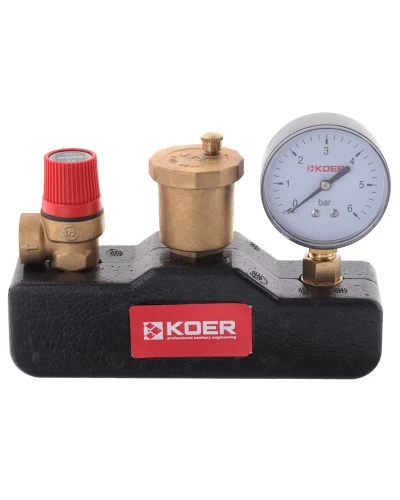 Группа безопасности 1" (в термоизоляционном кожухе) KOER KR.105PT (KR2753)