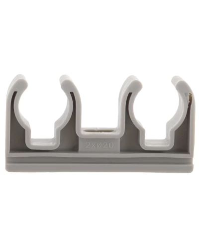 Двойной крепеж для PPR трубы 20 KOER K0080.PRO (KP0096)