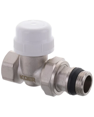 Кран термостатический прямой 1/2" KOER KR.923-GI (KR2684)