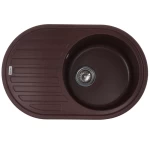 Кухонная мойка ZERIX ZS-7750R-12 Коричневая (ZX4560)