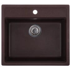 Кухонная мойка ZERIX ZS-5751S-12 Коричневая (ZX4600)