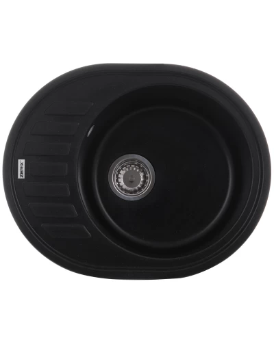 Кухонная мойка ZERIX ZS-6250R-14 Черный металлик (ZX4554)
