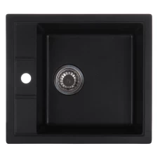 Кухонная мойка ZERIX ZS-4651S-14 Черный металлик (ZX4570)