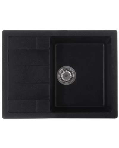 Кухонная мойка ZERIX ZS-6550S-03 Черная (ZX4540)
