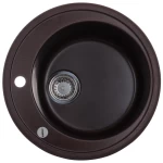 Кухонная мойка ZERIX ZS-510R-12 Коричневая (ZX4536)
