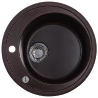 Кухонная мойка ZERIX ZS-510R-12 Коричневая (ZX4536)