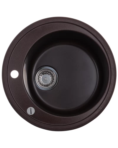 Кухонная мойка ZERIX ZS-510R-12 Коричневая (ZX4536)