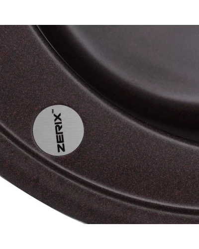 Кухонная мойка ZERIX ZS-510R-12 Коричневая (ZX4536)
