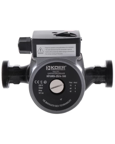 Насос циркуляционный центр. KOER KP.GRS-25/6-180 (KP0249)