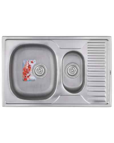 Мийка кухонна HAIBA 78x50 ARMONIA (decor) (HB0651)