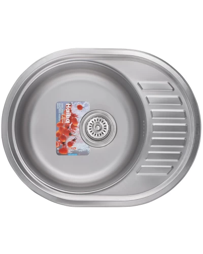 Мойка кухонная HAIBA 57x45 (satin) (HB0549)