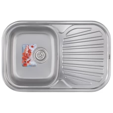 Кухонная мойка HAIBA 74x48 (satin) (HB0561)