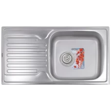 Кухонная мойка HAIBA 78x43 (satin) (HB0566)