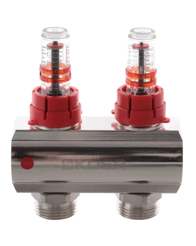 Коллекторный блок с расходомерами KOER KR.1110-05 1"x5 WAYS (KR2642)