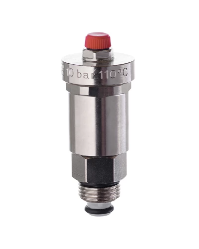 Воздухоотводчик автоматический с клапаном Roho R1302-050N - 1/2" Н (никель) (RO0140)
